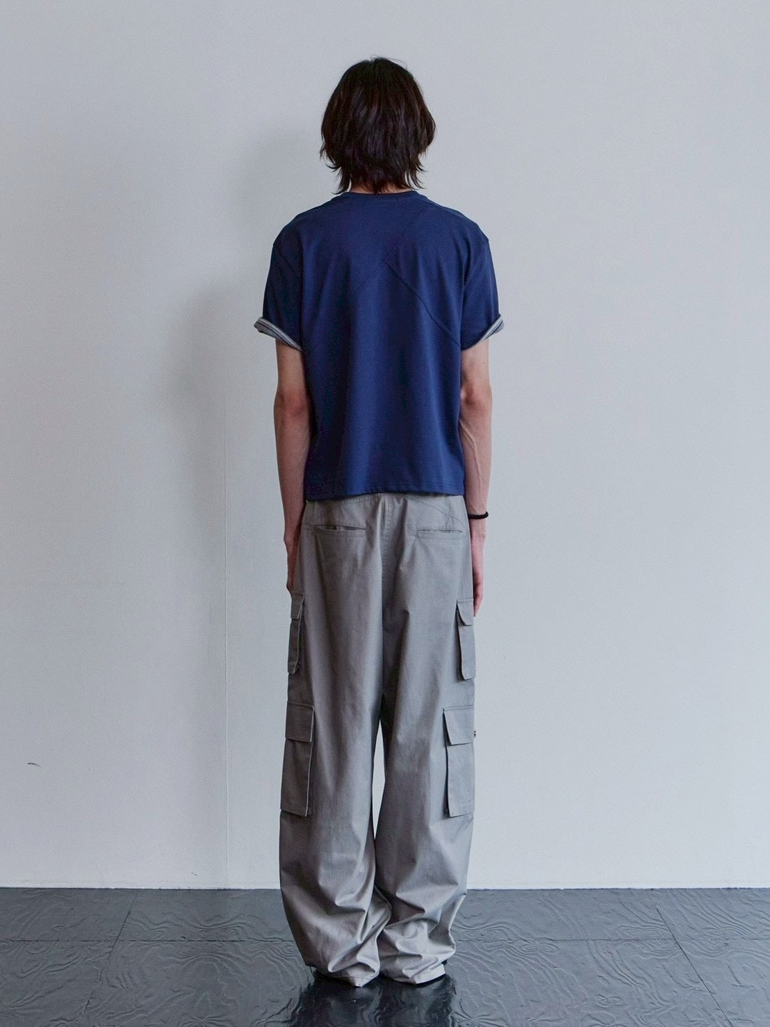 【Waviness】Stripe Layered T-shirts