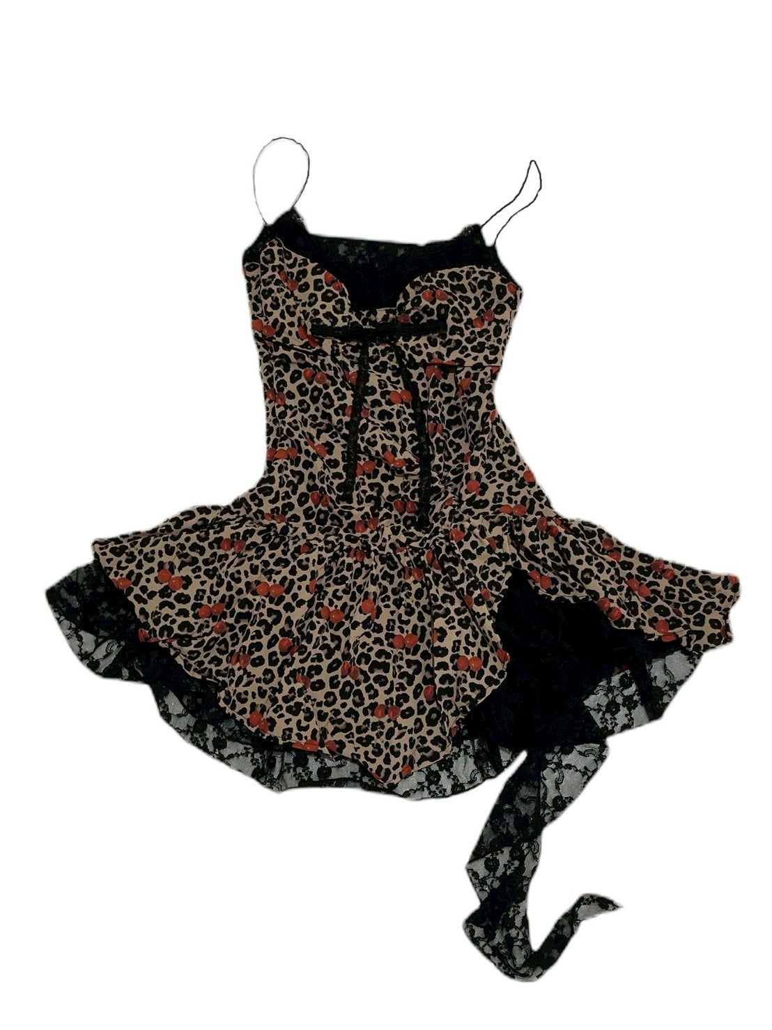 7/11 20:00発売【BABY09】leopard frill lace sleeveless