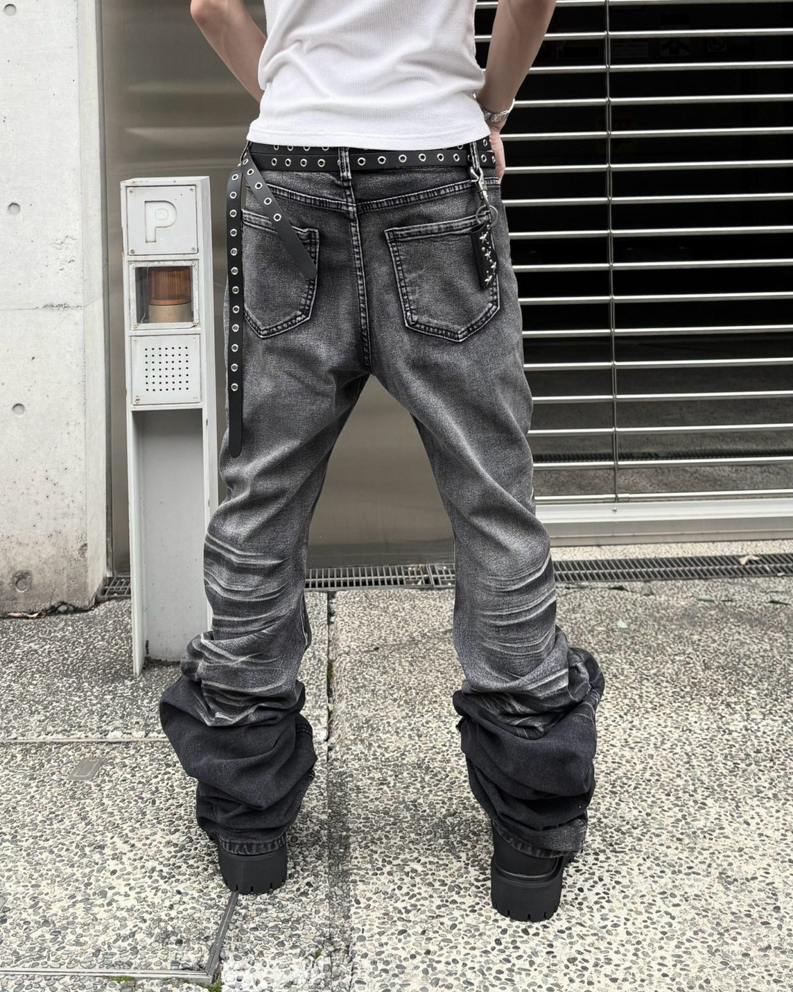 受注制【nmtc+】Lace Up Work Boots