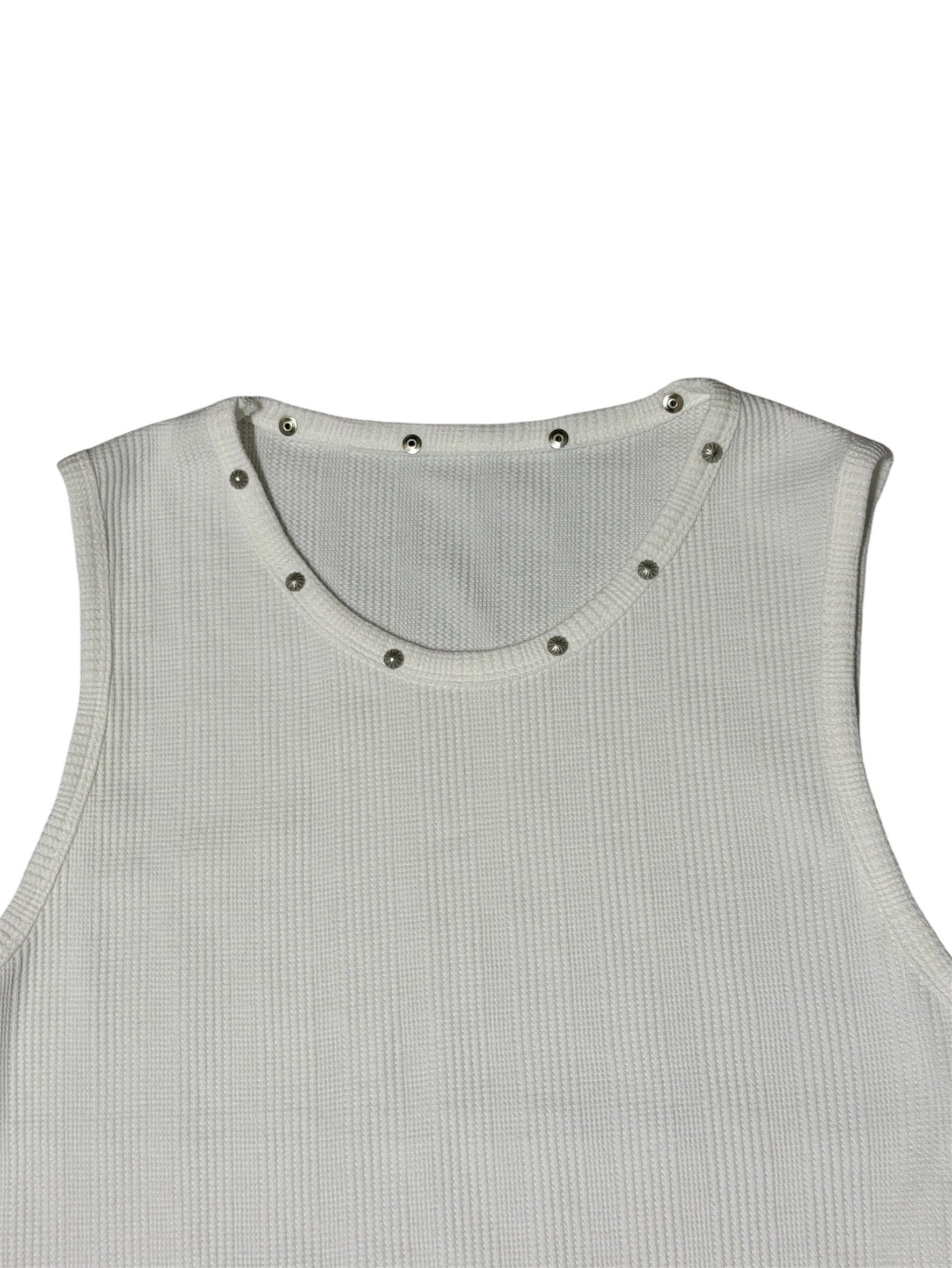 6/19 20:00発売 受注制【nmtc+】Studded Rib Tank Top (3color)