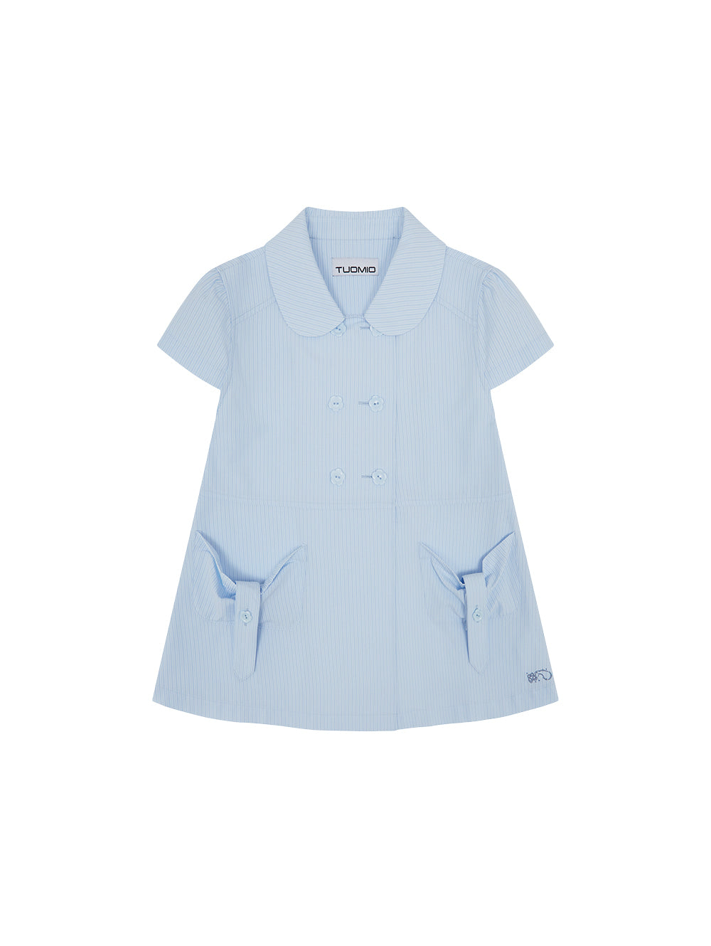 6/8 21:00発売【TUOMIO】ROUND COLLAR HALF JACKET