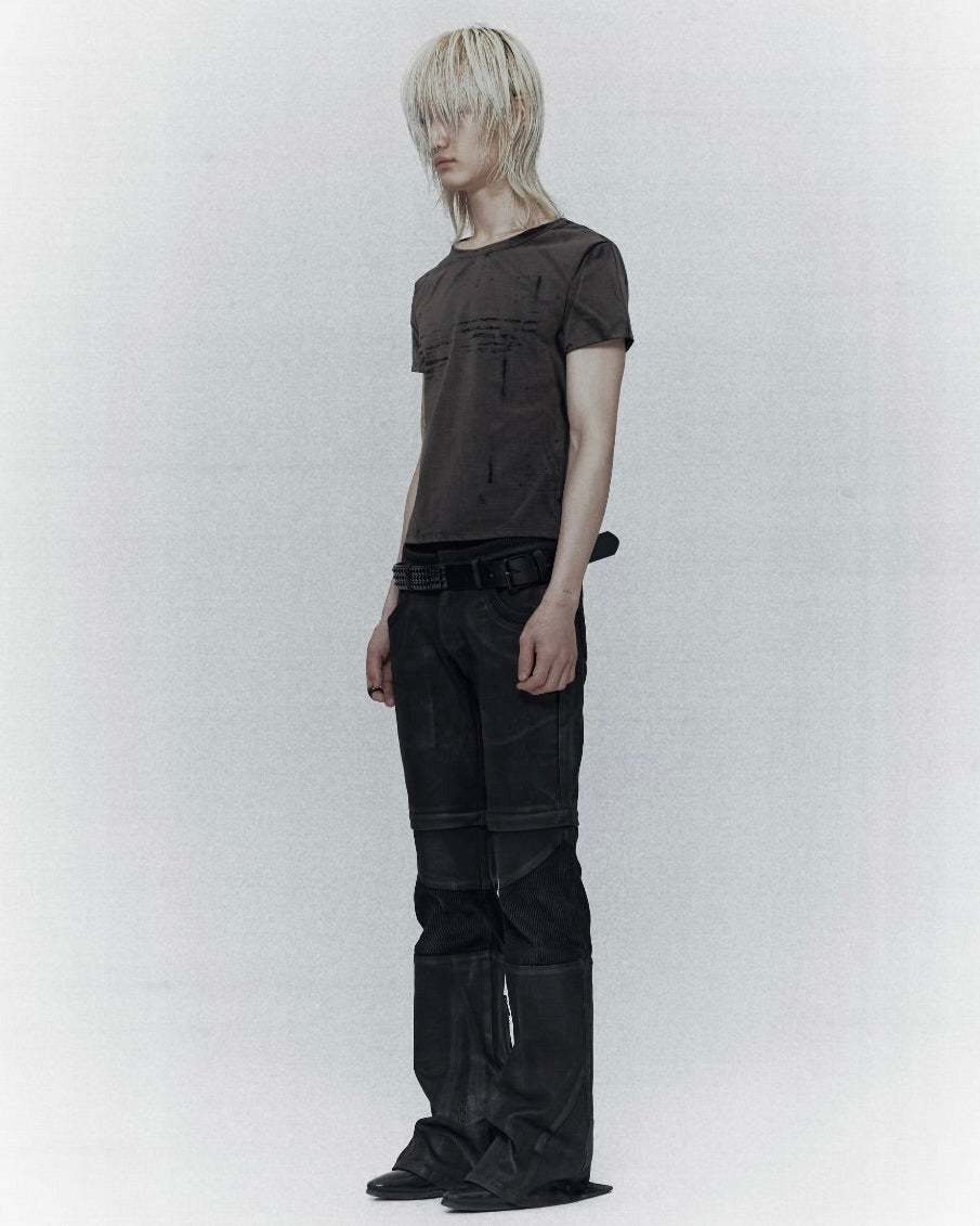 【bonienkiye】Laser-Etched Tee