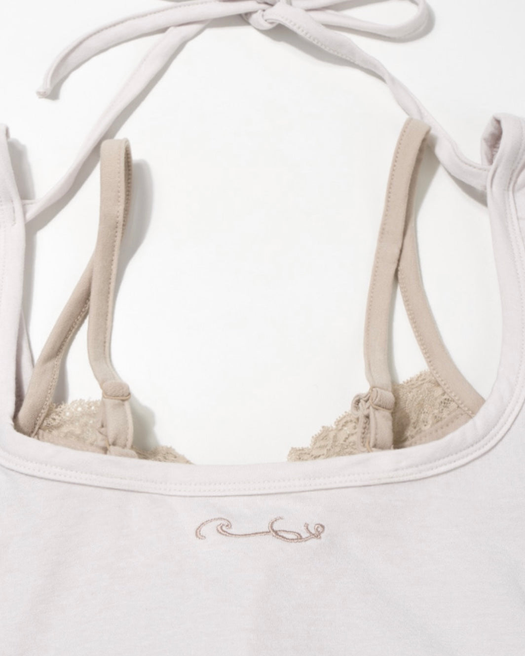 【FANCY CLUB】LACE LAYERED LONG SLEEVE