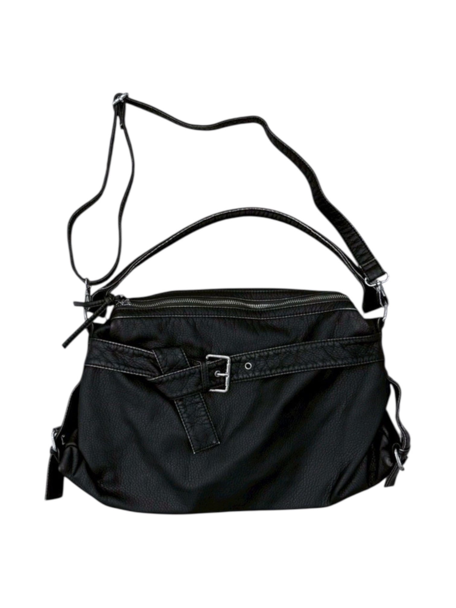 3/1 20:00発売 受注制【nmtc +】2way belt leather shoulder Bag/ 【エヌエムティーシープラス】ツーウェイベルトレザーショルダーバッグ (3color)