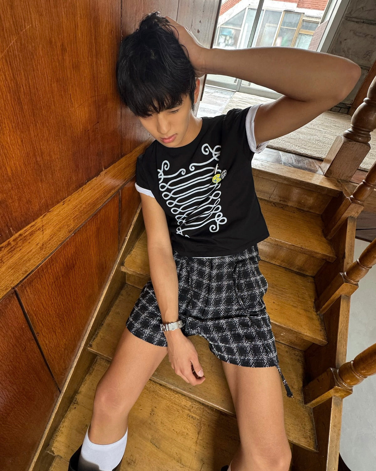 【LECYTO】Binary Hussar T-Shirt