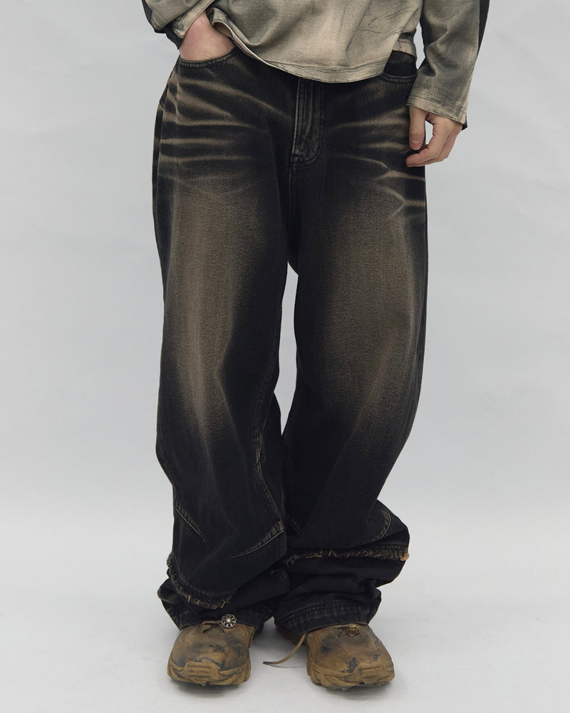 【BLR BLUER】Edge-Weighted Pants