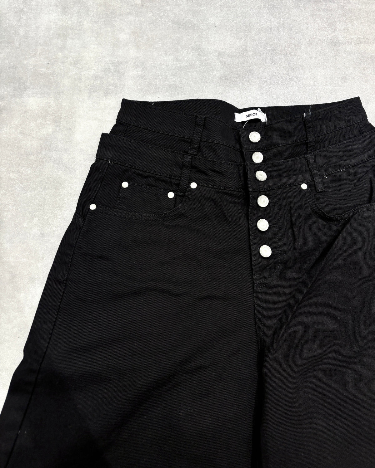 名古屋店WEB限定【nmtc+】Double Waist wrap Cover Pants (2color)