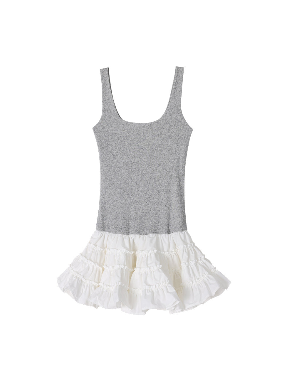 【CRANK】FRILL TIERED DRESS