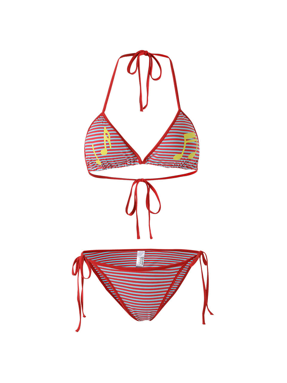 【CRANK】MUSIC STRIPE BIKINI SET