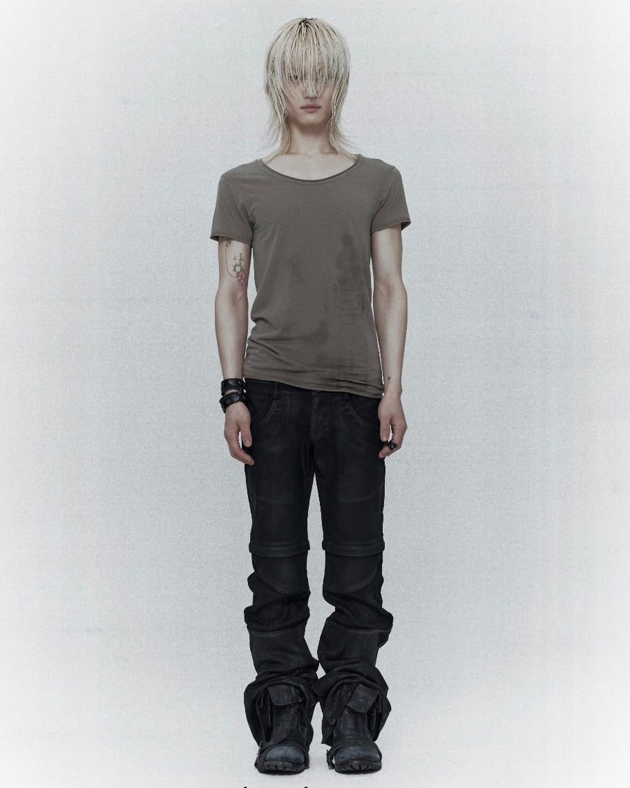 【bonienkiye】Faded Seam Tee