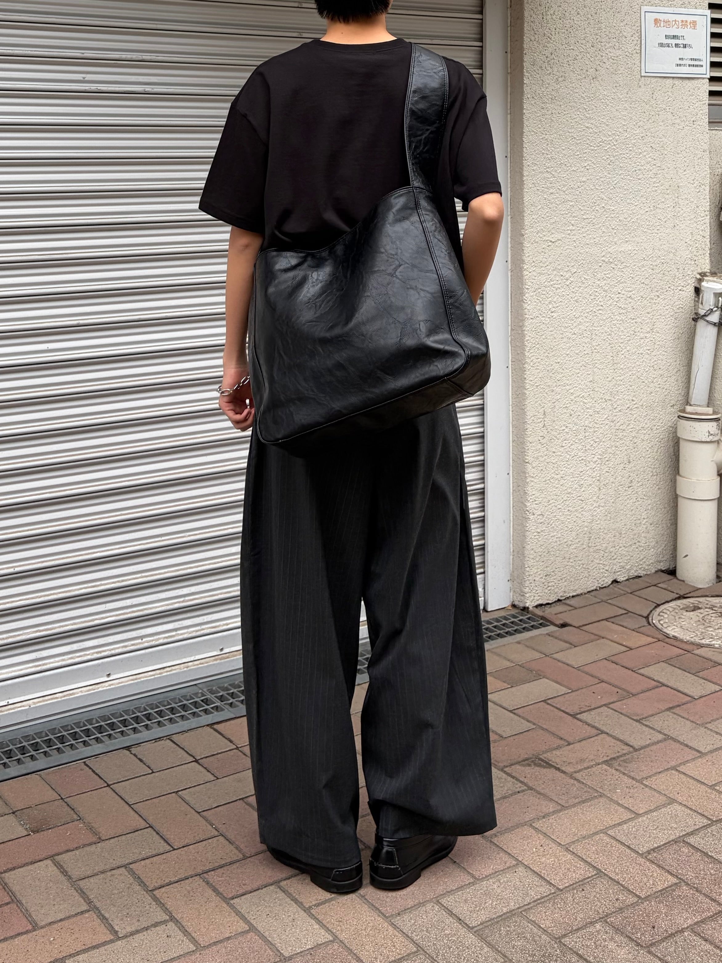 東京店WEB限定受注制【Chikashitsu +】cropped box tee (4color)