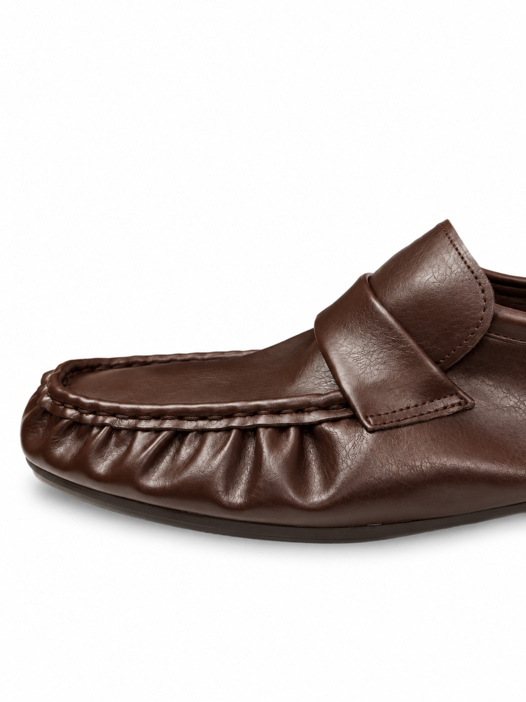 東京店WEB限定受注制【Chikashitsu +】gather penny loafer (2color)