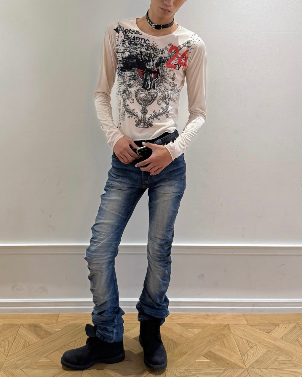 【LECYTO】24 See-Through Long Sleeve
