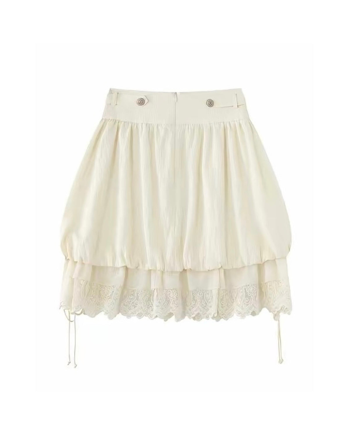 【Cest Nous】Lace Bud Skirt