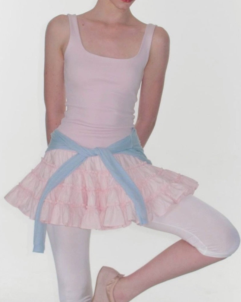 【CRANK】FRILL TIERED DRESS