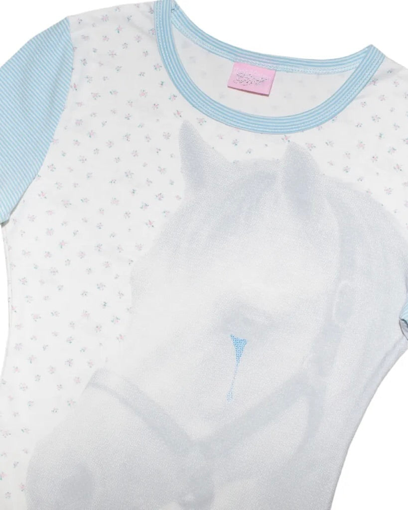【Unopened gift】crying horse t-shirt