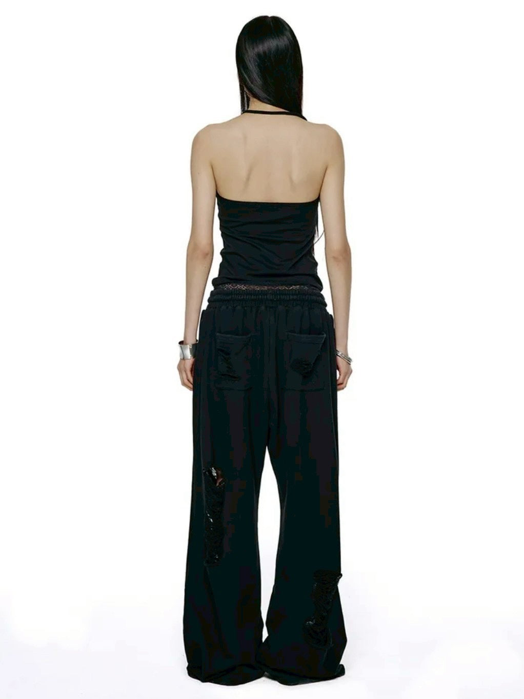 【ROCK CAKE】Creation Damage Jogger