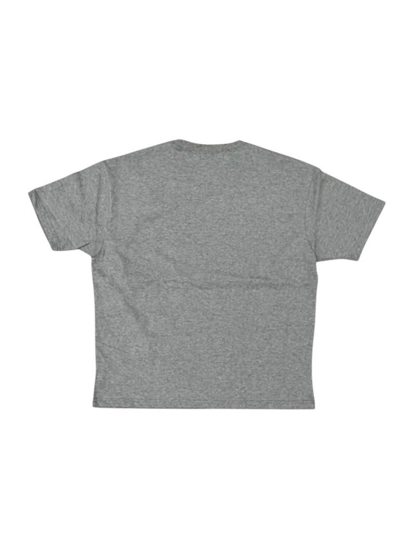 6/19 20:00発売 受注制【nmtc+】Washed Semi Crop Lettering Tee (3color)