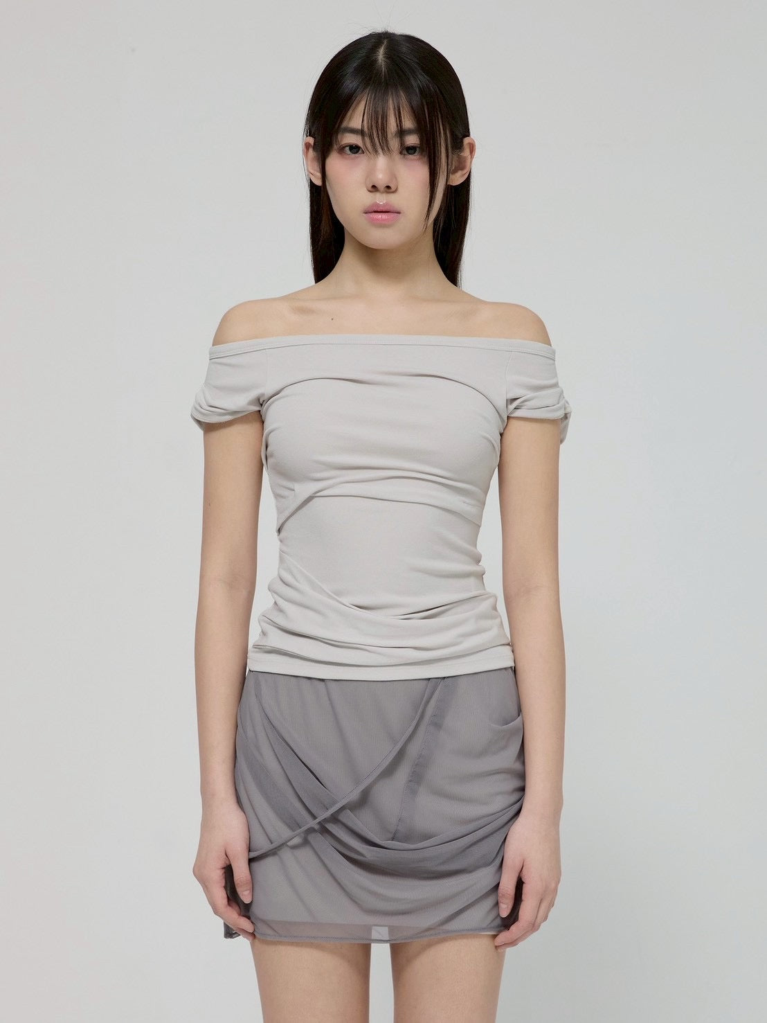 6/22 21:00発売【FLAREUP】Draped Top