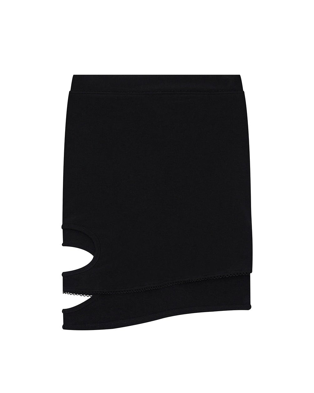 【Kashiko】Peek-a-boo Strap Skirt