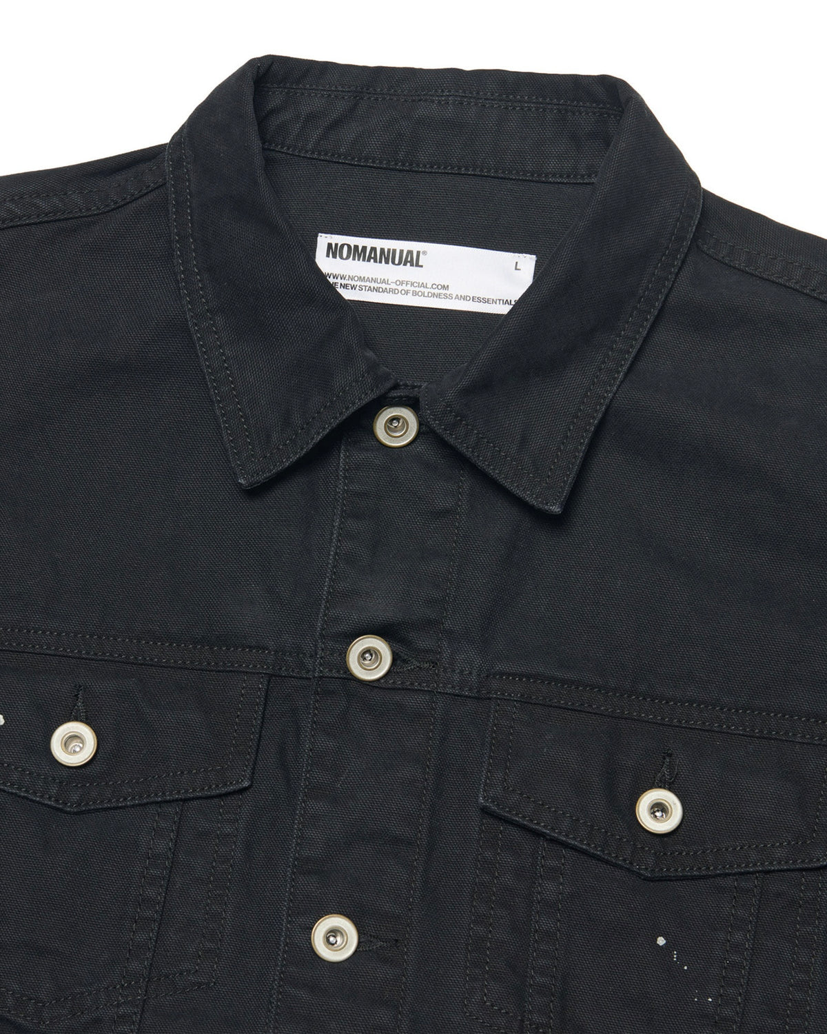 【NOMANUAL】PAINTED TRUCKER JACKET