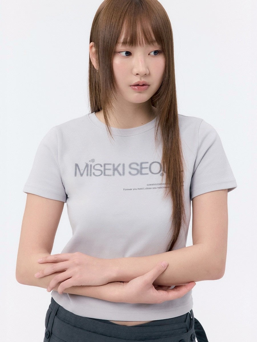 【Miseki seoul】Logo short sleeves