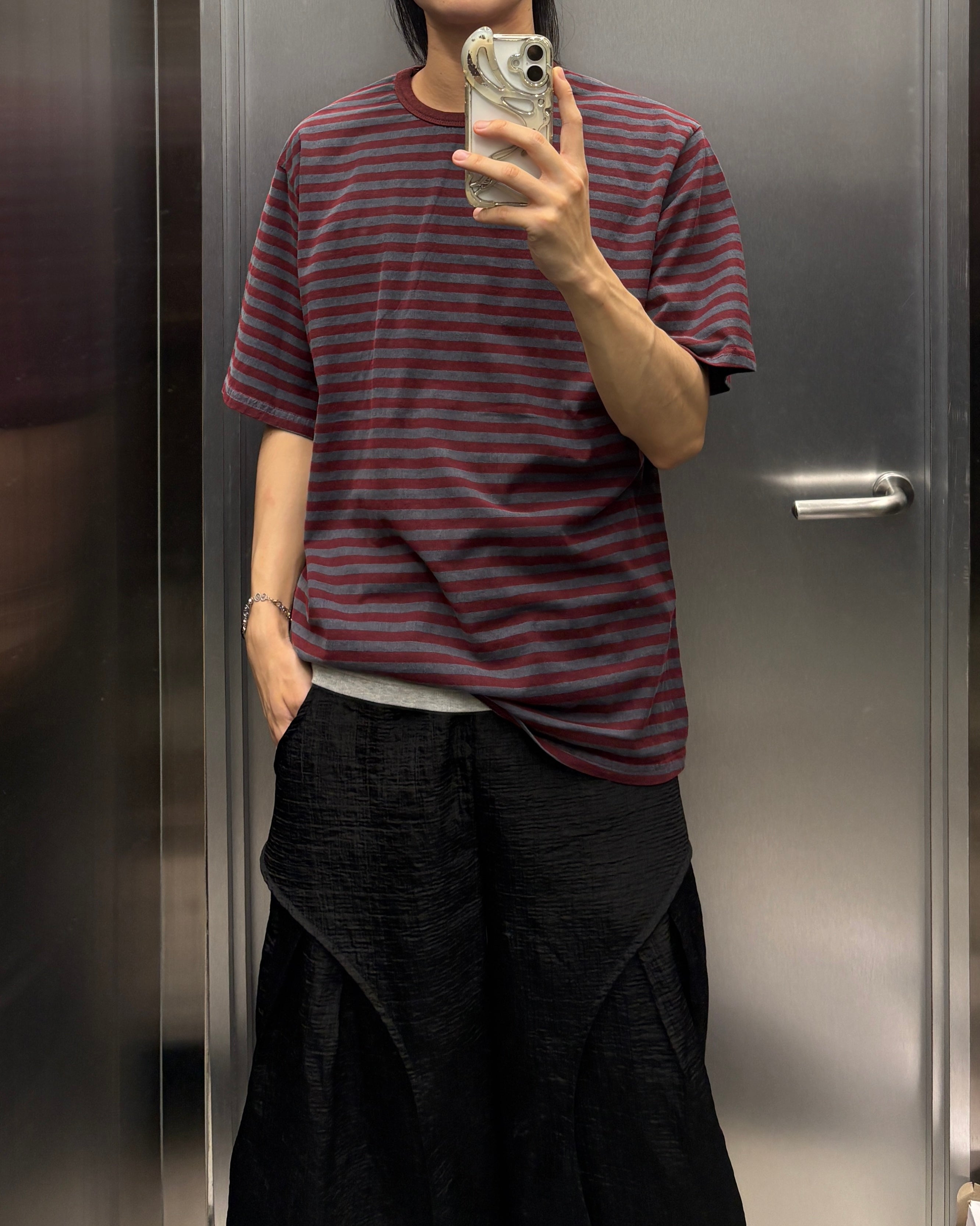 受注制【youll】border tee (3color)