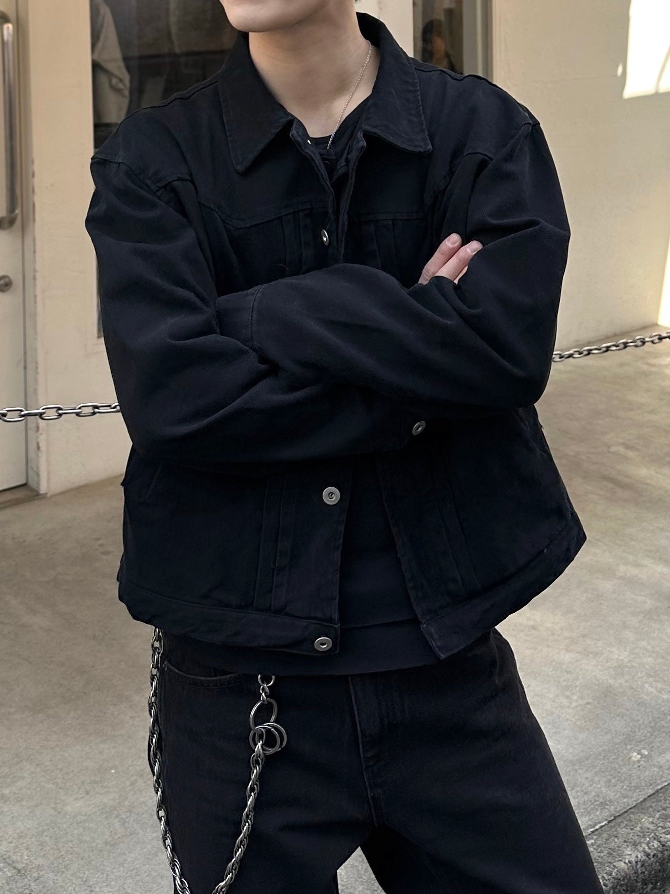 大阪店WEB限定受注制【Chikashitsu +】dry western cotton jacket