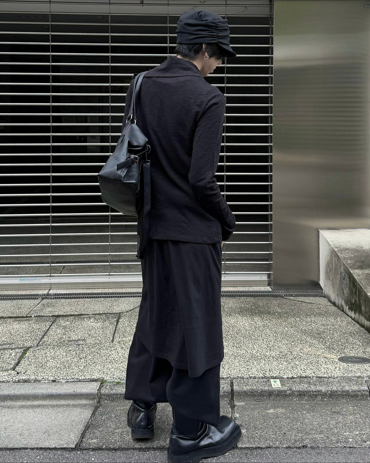 受注制【nmtc+】Drape Layer Pants (2color)
