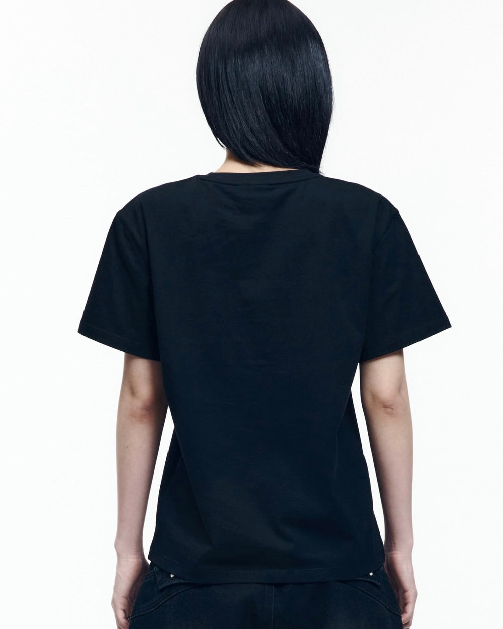 【AAKAM】Dino Patch Half Top