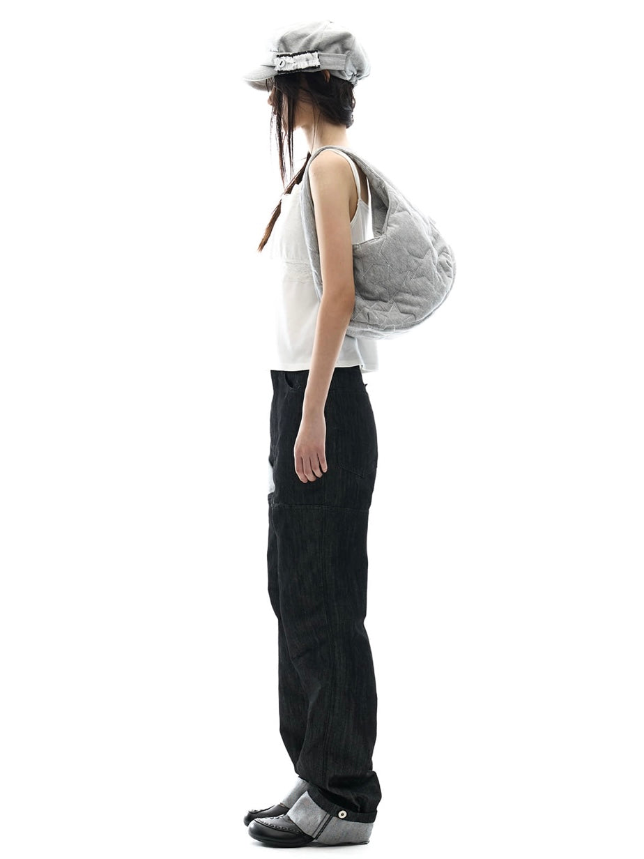 【OJOS】Double Strap Lace Sleevless