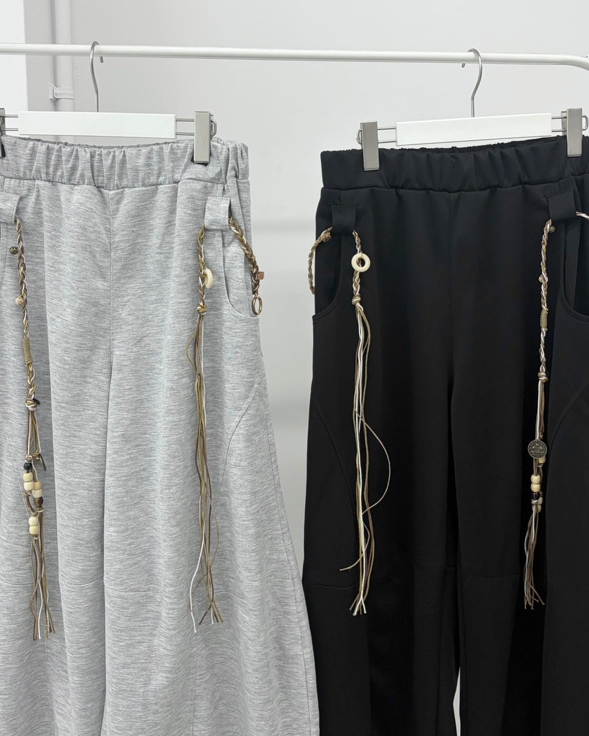 9/25 20:00 発売【Nerd out XU】nomad rope sweat pants