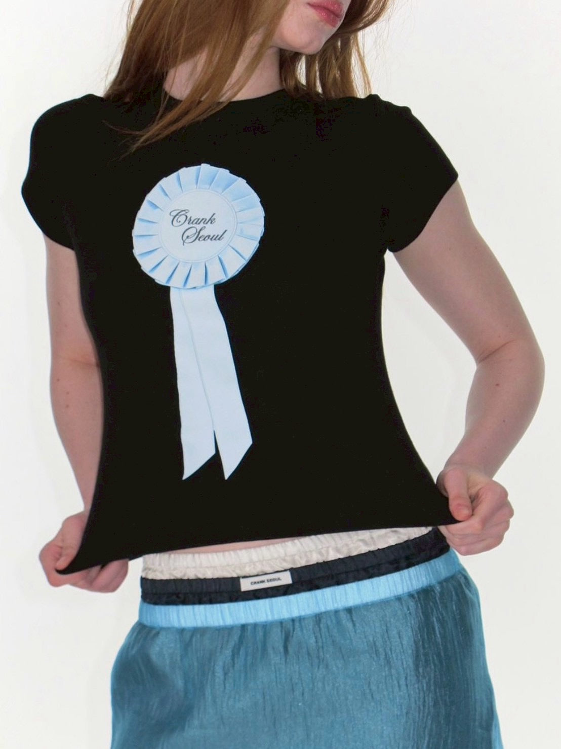 【CRANK】ROSETTE GRAPHIC TOP