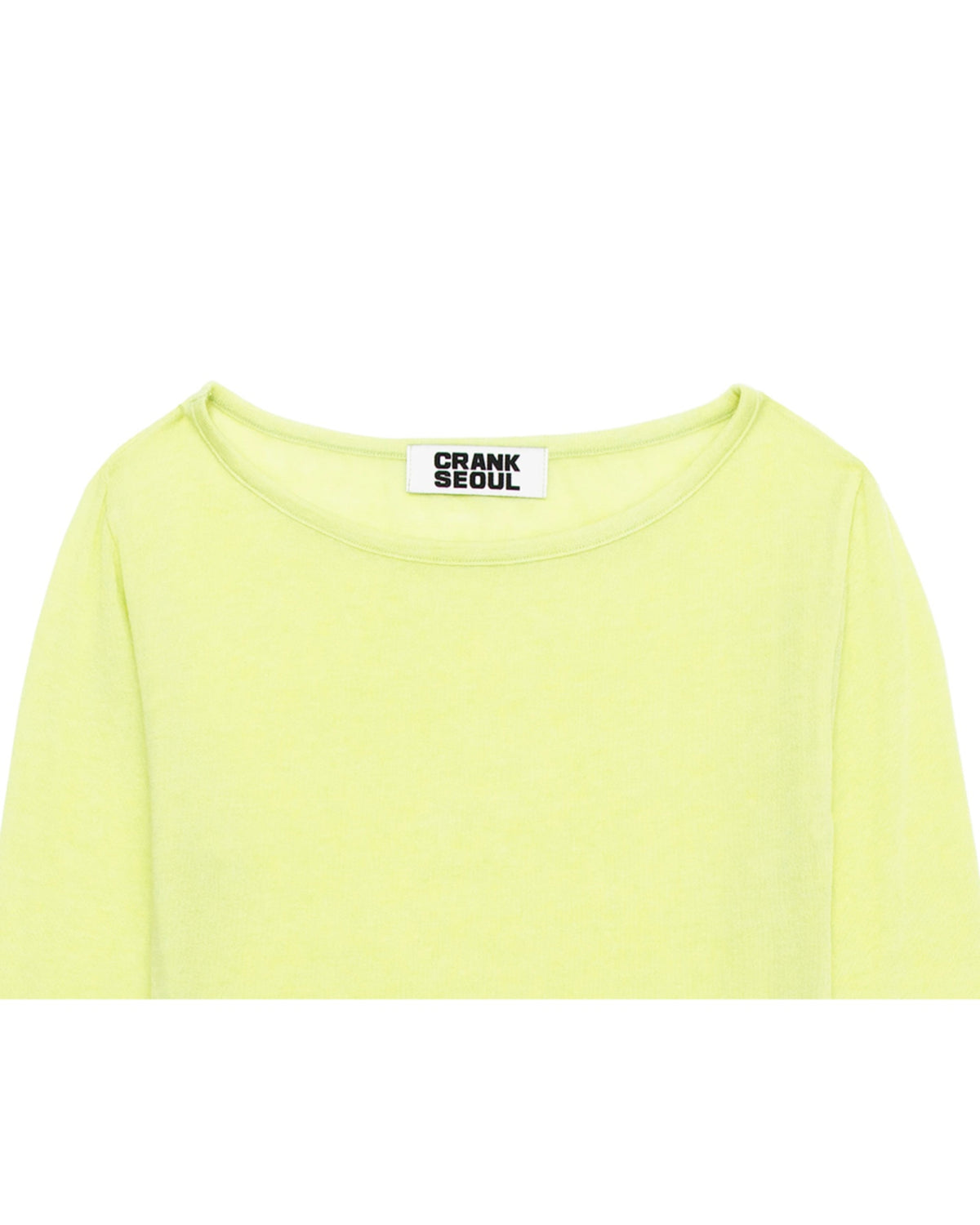 【CRANK】SHEER BASIC TOP