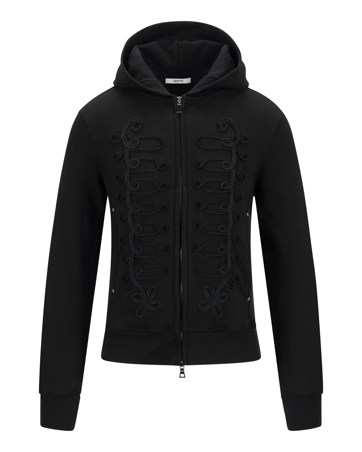 【LECYTO】Hussar Loop Zip-Up Hoodie