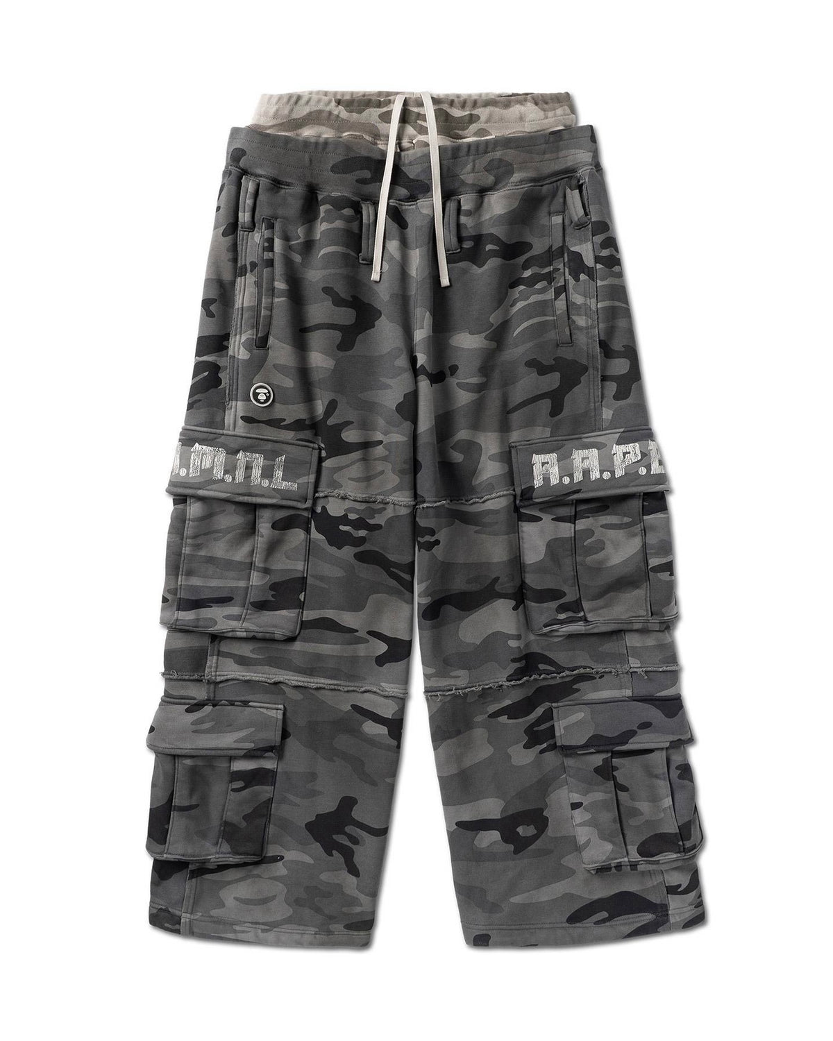 【NOMANUAL】AAPE X NMNL DOUBLE WAIST SWEATPANTS