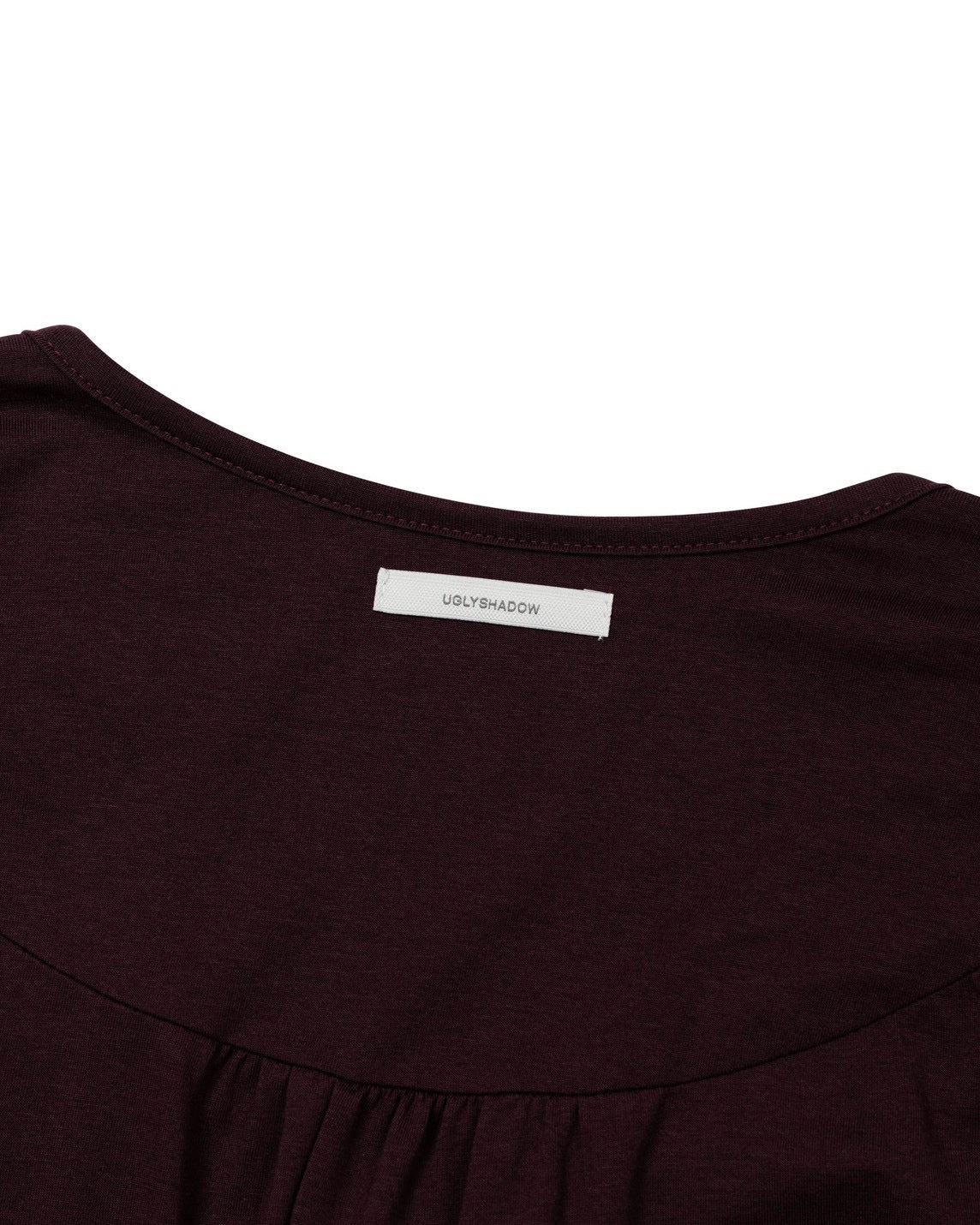 【Uglyshadow】RUFFLE TIE TOP