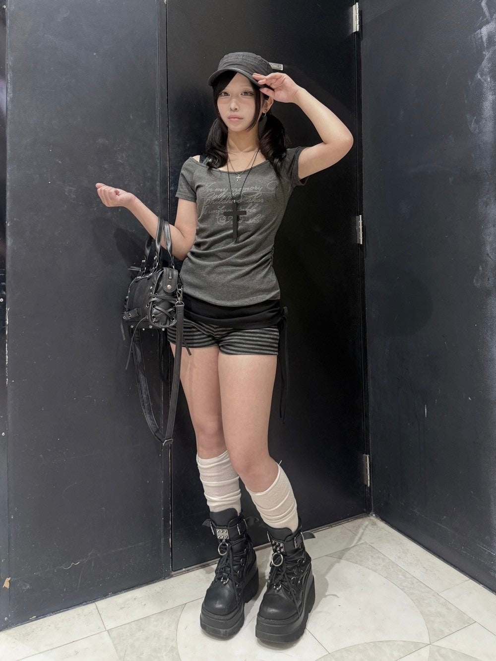 受注制【nmtc+】Mints Low Rise Drawstring Shorts