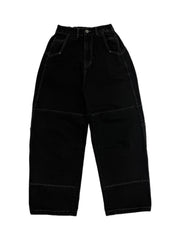 受注制【Chikashitsu +】eyelet pocket balloon pants / 【チカシツプラス】アイレットポケットバルーンパンツ