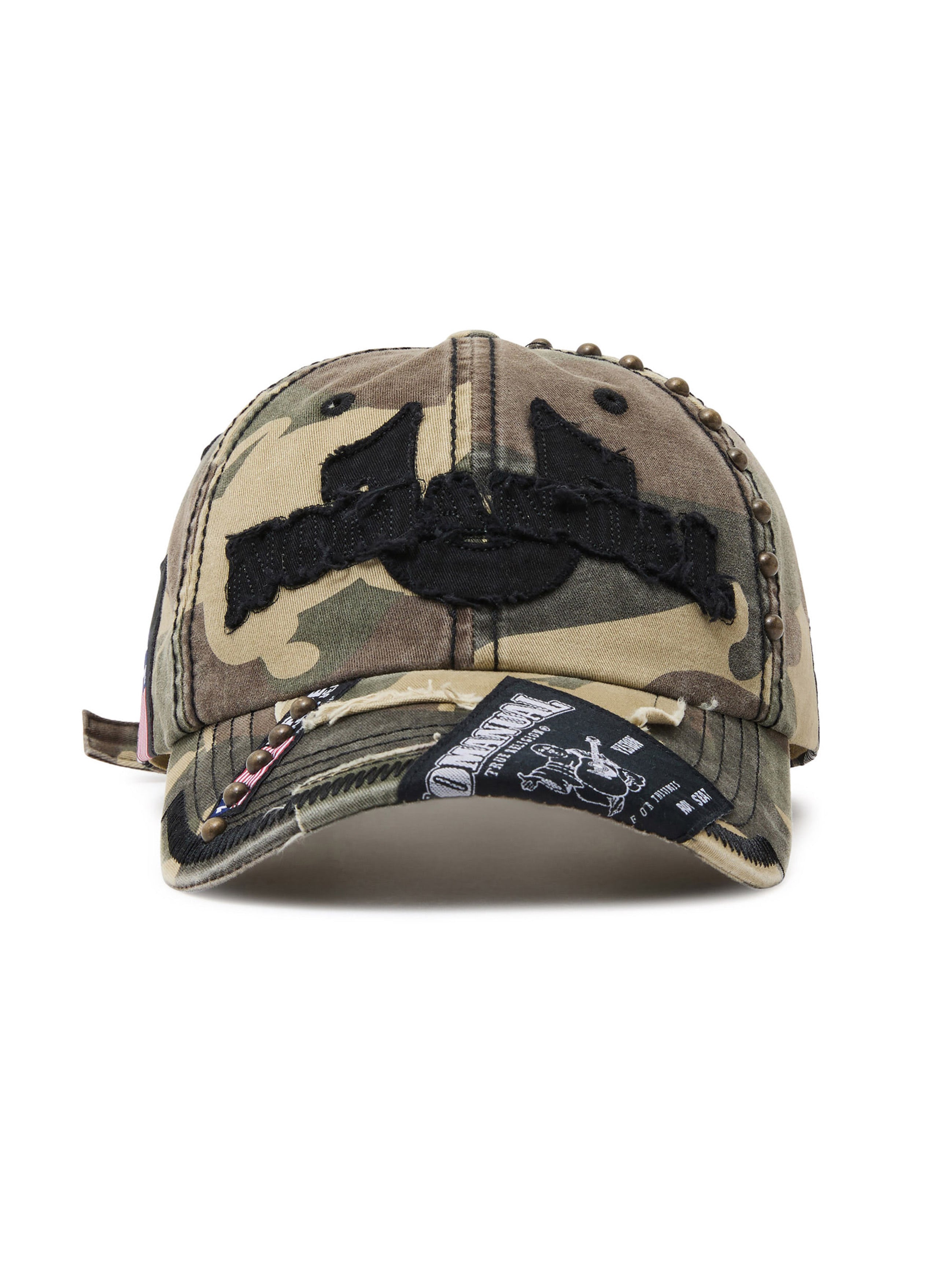 【NOMANUAL×TRUE RELIGION】NO RELIGION PATCH WORK BALLCAP
