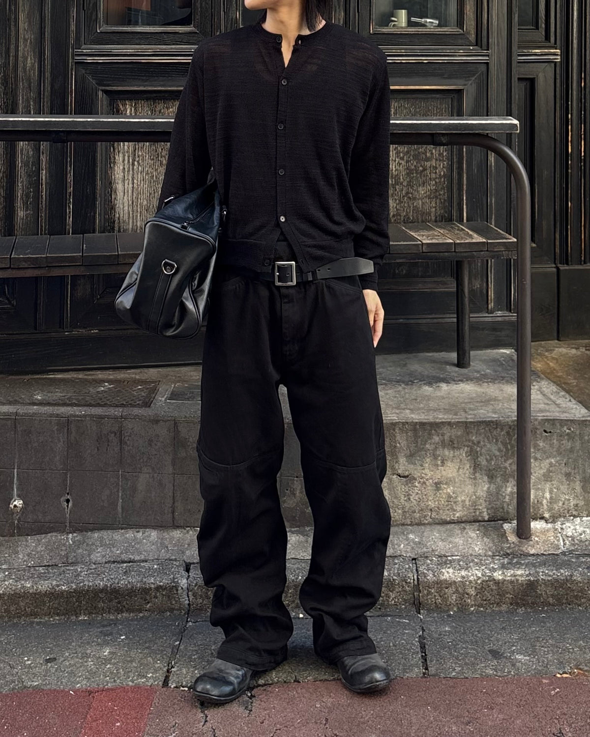 受注制【youll】basic crop cardigan (2color)