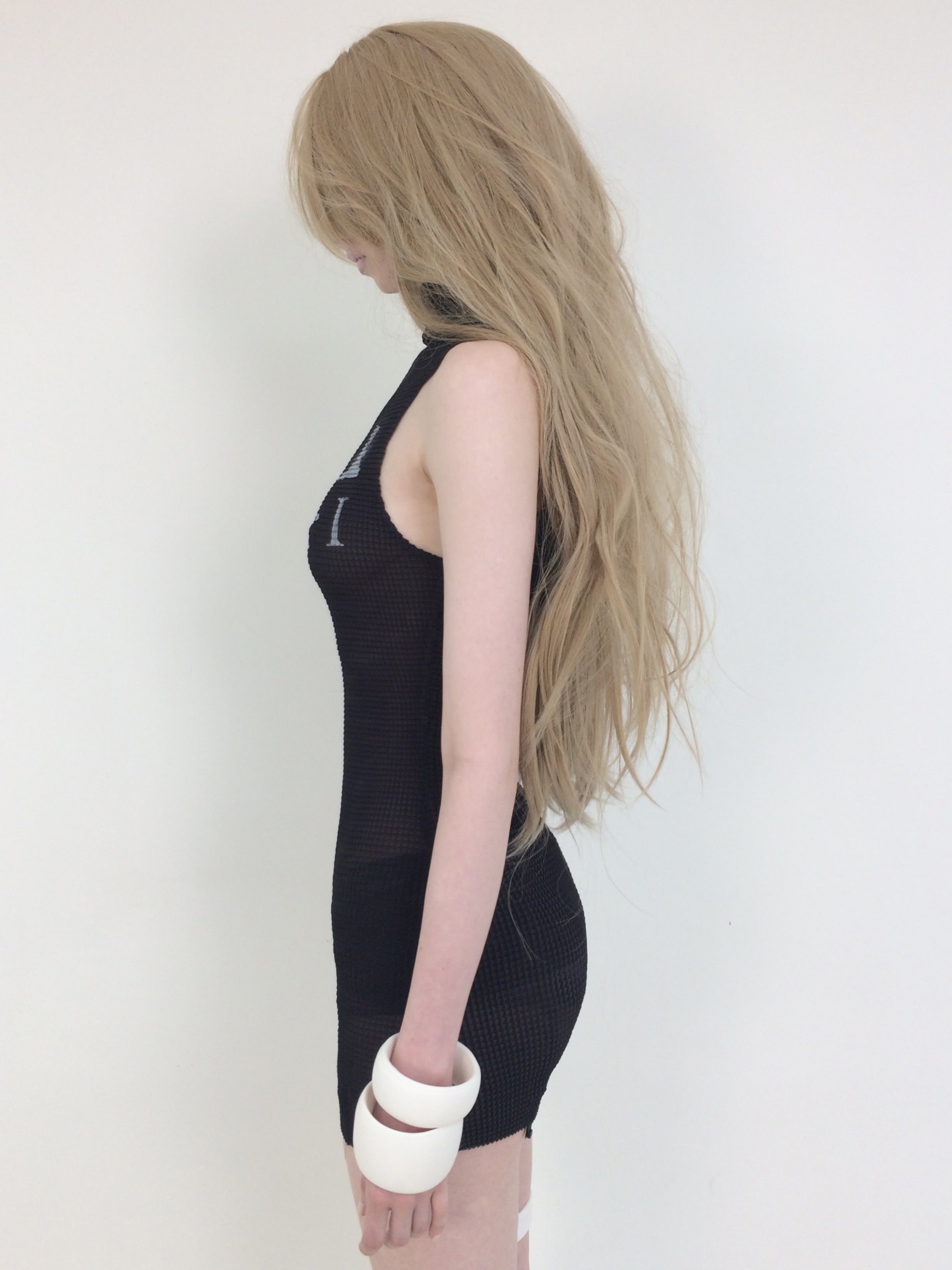 【bonnae】Pleated mini dress
