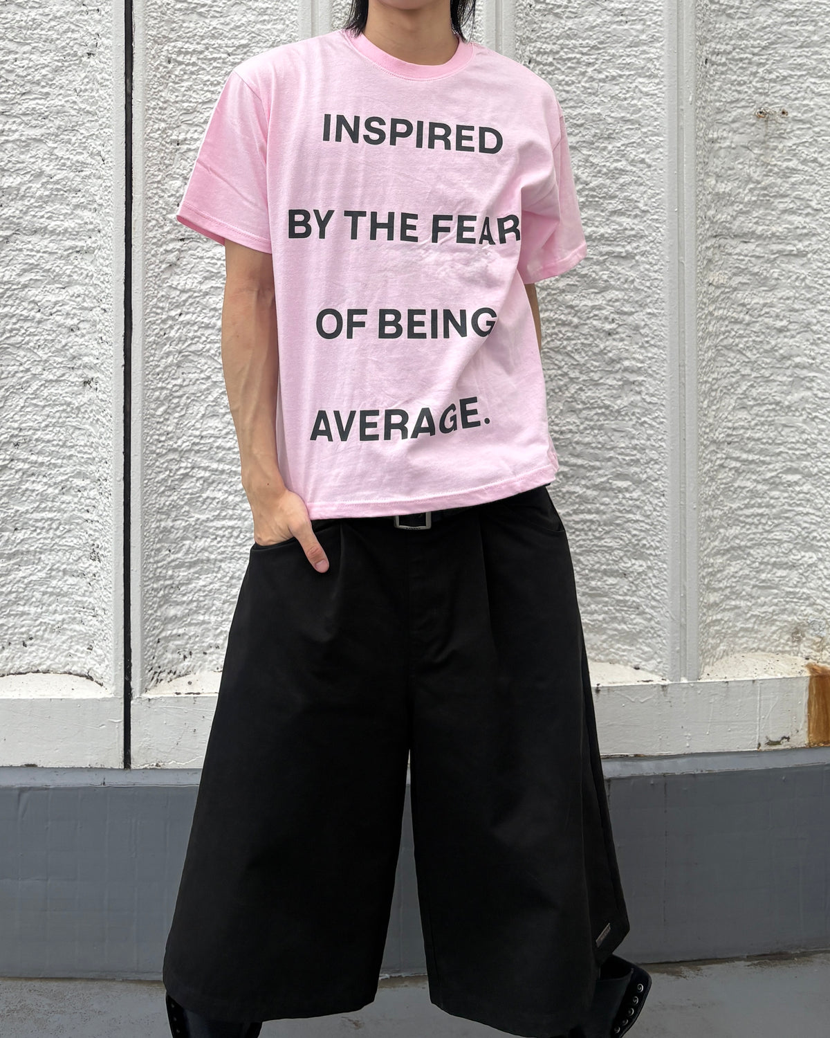受注制【youll】message tee (3color)