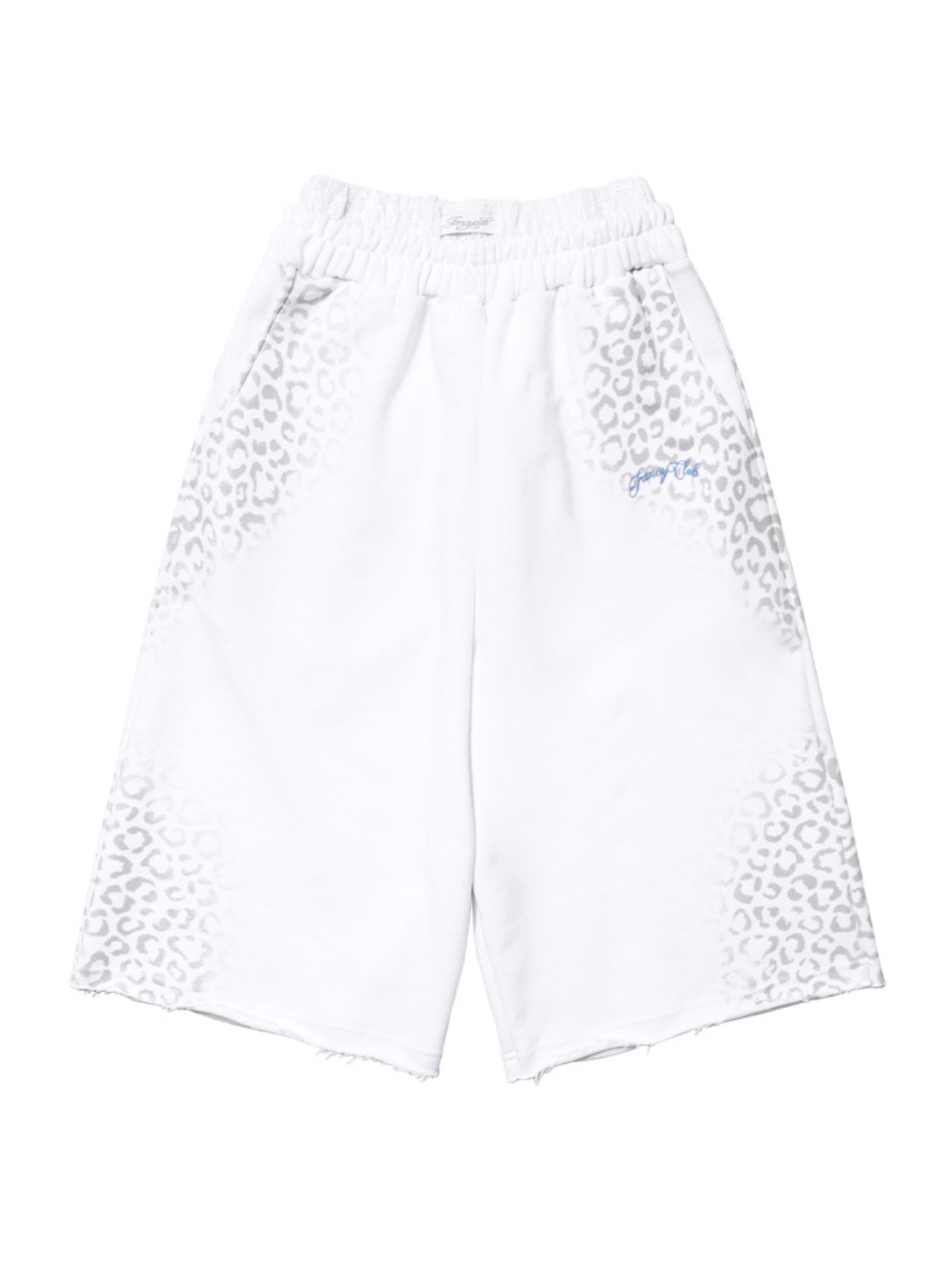 【FANCY CLUB】LEOPARD SAGGING BERMUDA PANTS