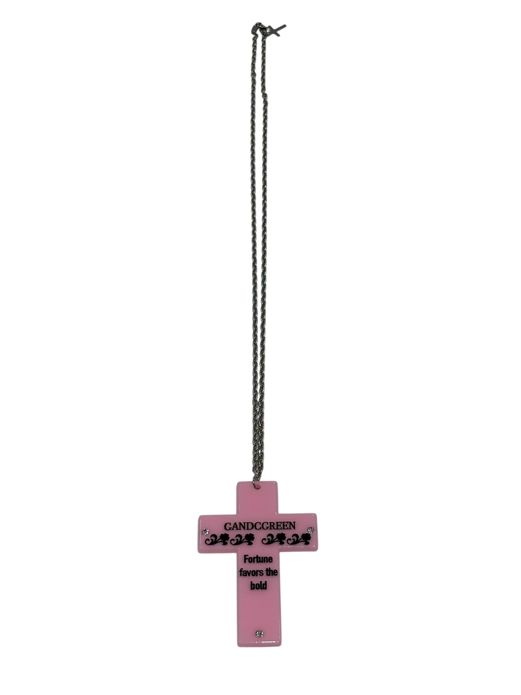 【Never mind the XU】cross fortune necklace (3color)