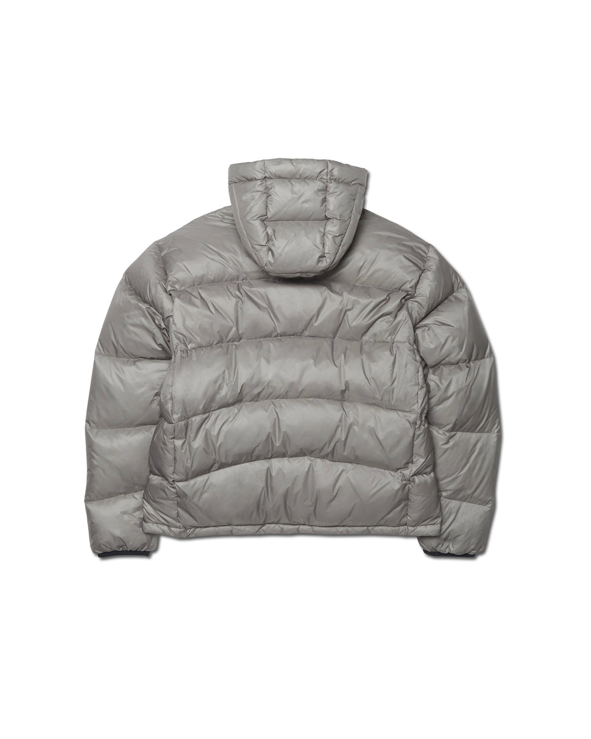【NOMANUAL】SLANT CROP HOODED DUCK DOWN