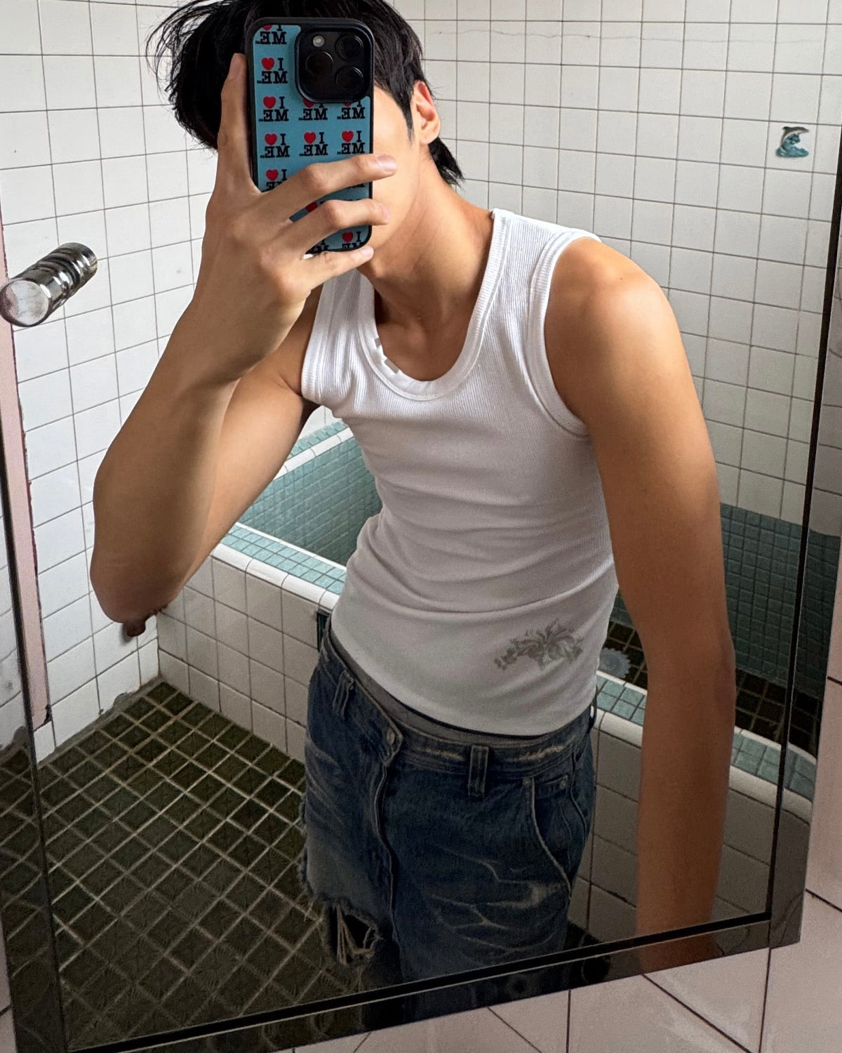 【LECYTO】Glitter Rib Sleeveless
