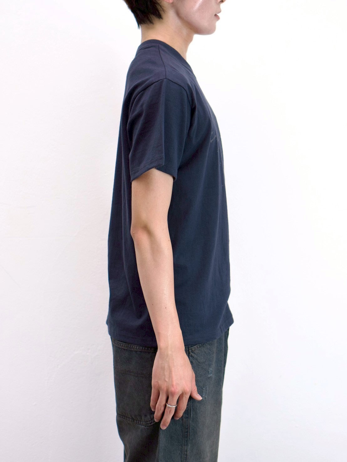受注制【Chikashitsu +】sunshine printing crop tee (4color)
