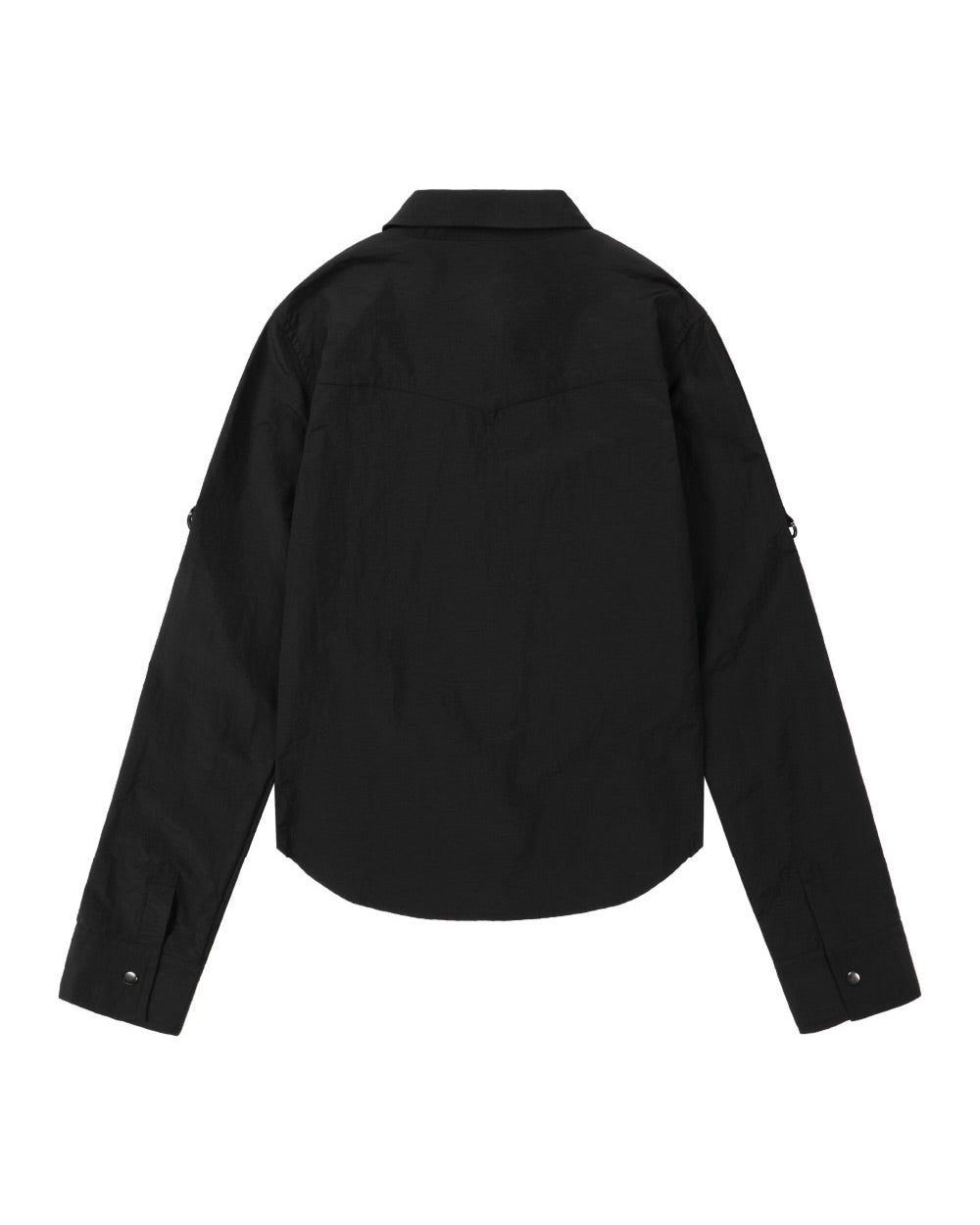 【AAKAM】Roll-Up Nylon Safari Shirts