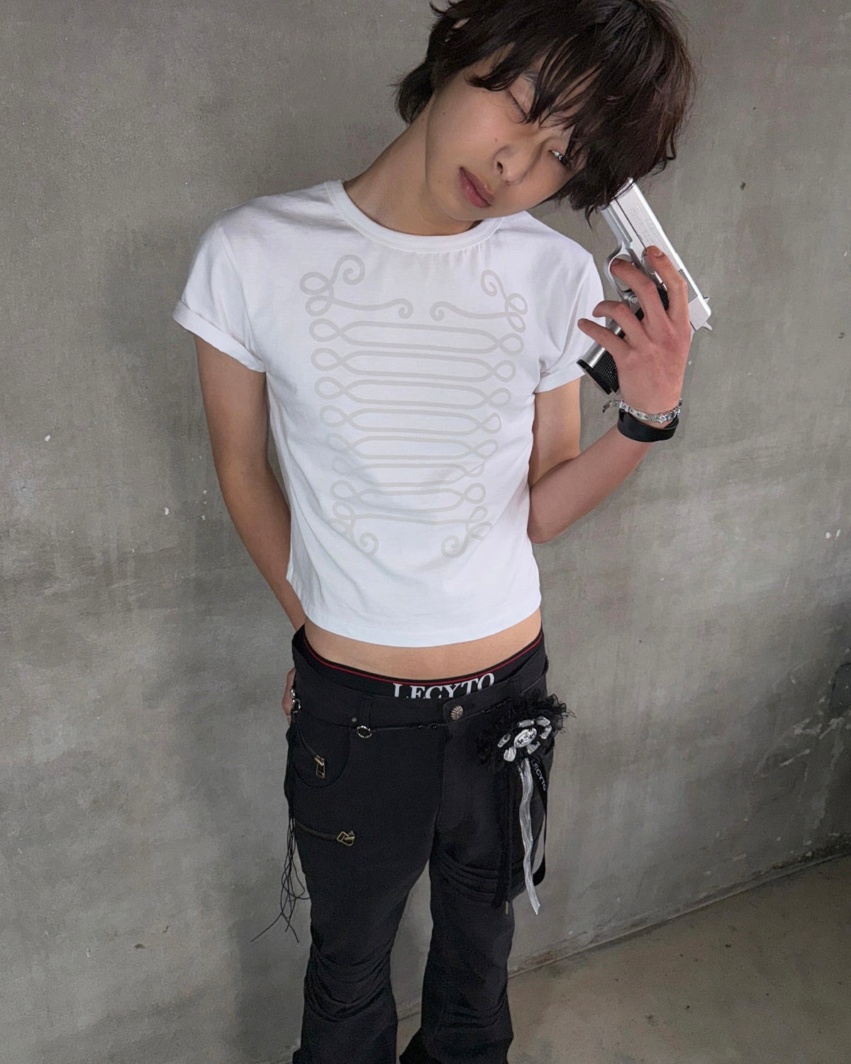 【LECYTO】Binary Hussar T-Shirt